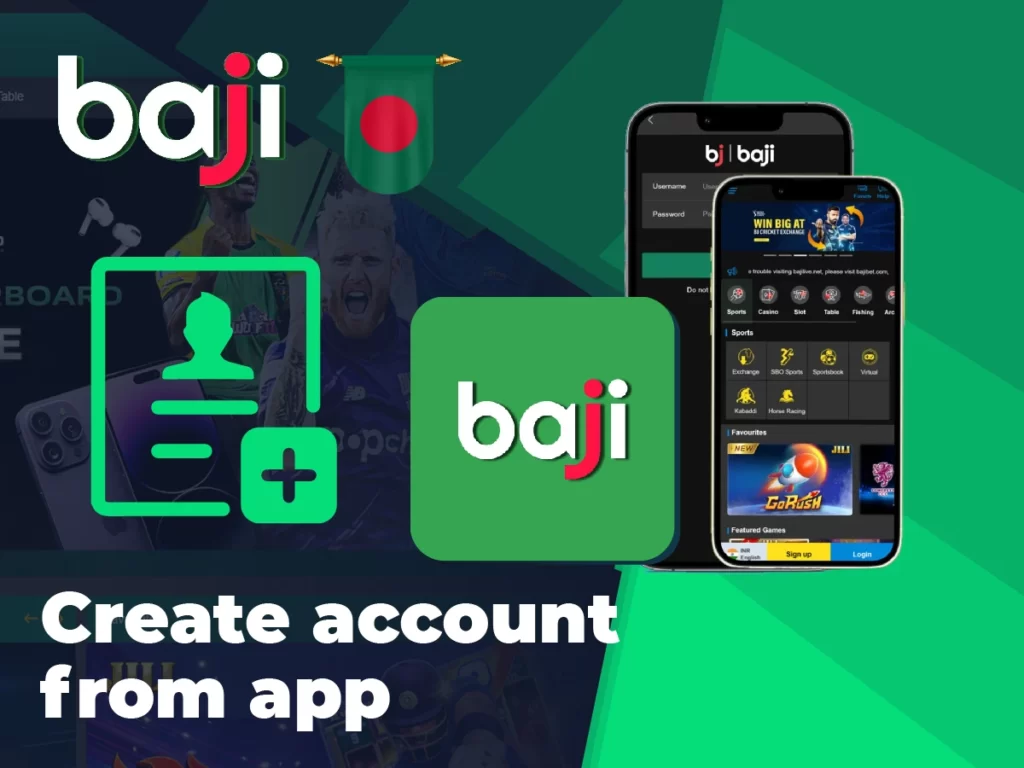 Create account from app