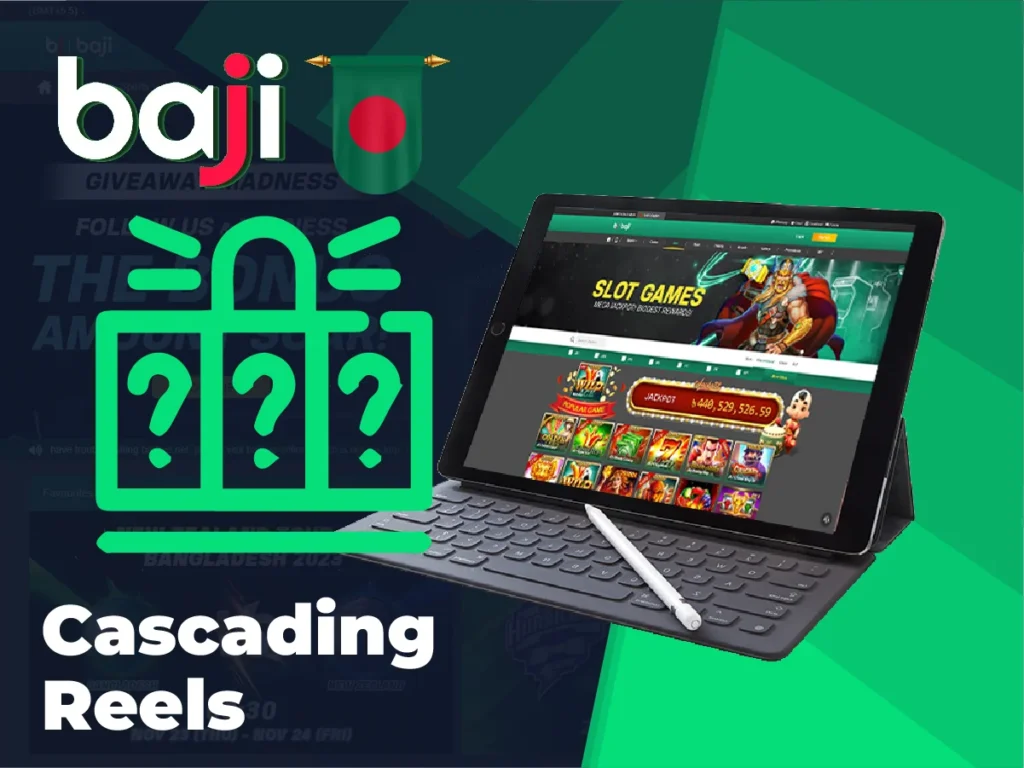 Cascading reels game type