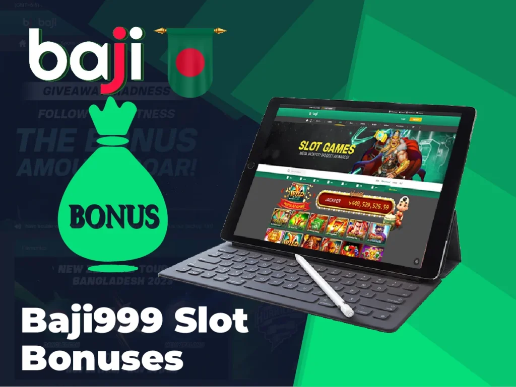 Baji999 slot bonuses